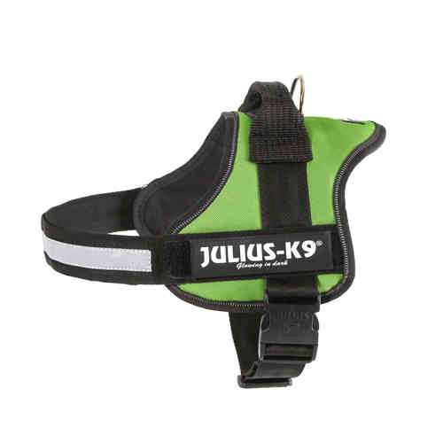 JULIUS-K9 ®-Powerharness® dogharness kiwi green