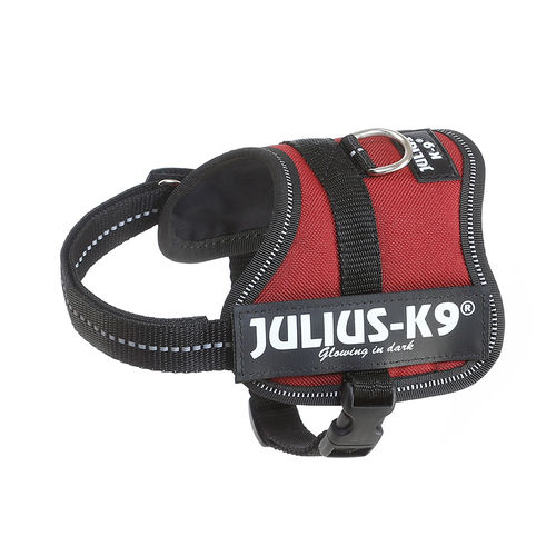 JULIUS-K9 ®-Power® koiravaljas tummanpunainen