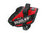 JULIUS-K9 ®IDC®-Power koiravaljas,punainen ja tekstitarrat XS/mini-mini