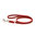 JULIUS-K9® Super-Grip talutin punainen 20mm kahvalla punainen 20mm/1,2m