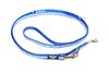 JULIUS-K9 ®IDC® adjustable dog leash blue  14mm/2,2m