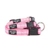 JULIUS-K9 ®IDC® collar reflective adjustable pink 19mm/27-42cm