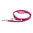 JULIUS-K9® Super-grip double leash pink