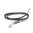 Lumino leash black  19mm/3m without handle