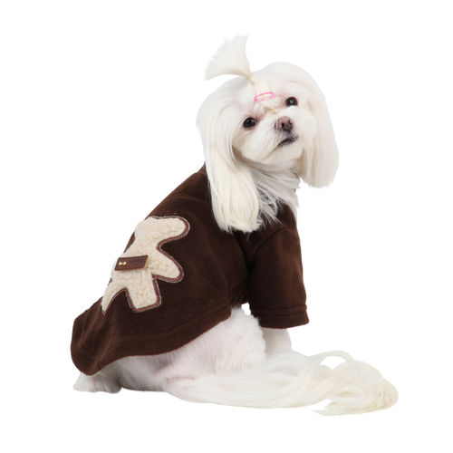 PUPPIA fleececoat for dog brown