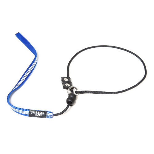 Julius-K9 contact leash blue 4mm/15mm length 1,1 m