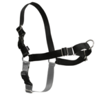 PetSafe® Easywalk pulls stop harness for dog with leash  S/M musta