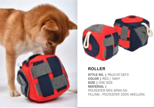 Puppia Roller Dog activating toy