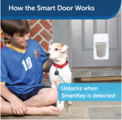 Petsafe® Smartdoor™ Elektroninen koiranovi L