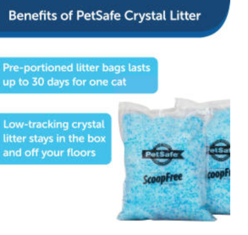 Petsafe® Premium Crystal kissanhiekka 2 kpl/pakk