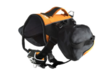 Kurgo Baxter bag dog hiking harness  black/orange