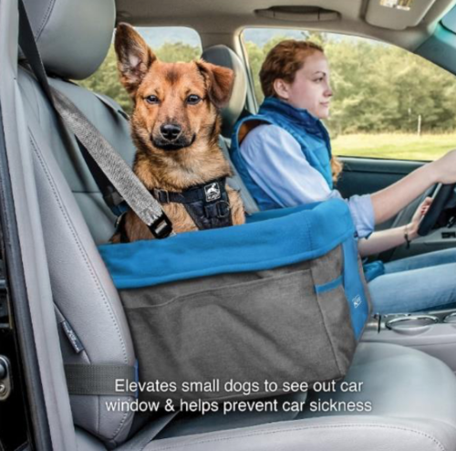 Kurgo Heather Booster dog car seat